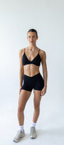 Black Soft Sculpt Shorts
