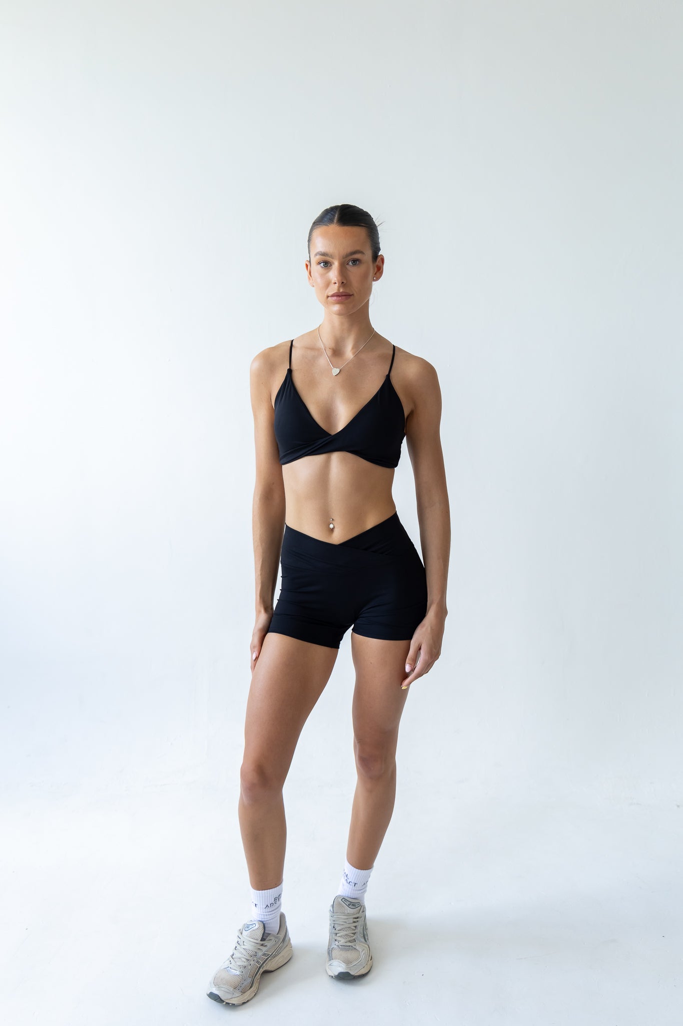 Black Soft Sculpt Shorts