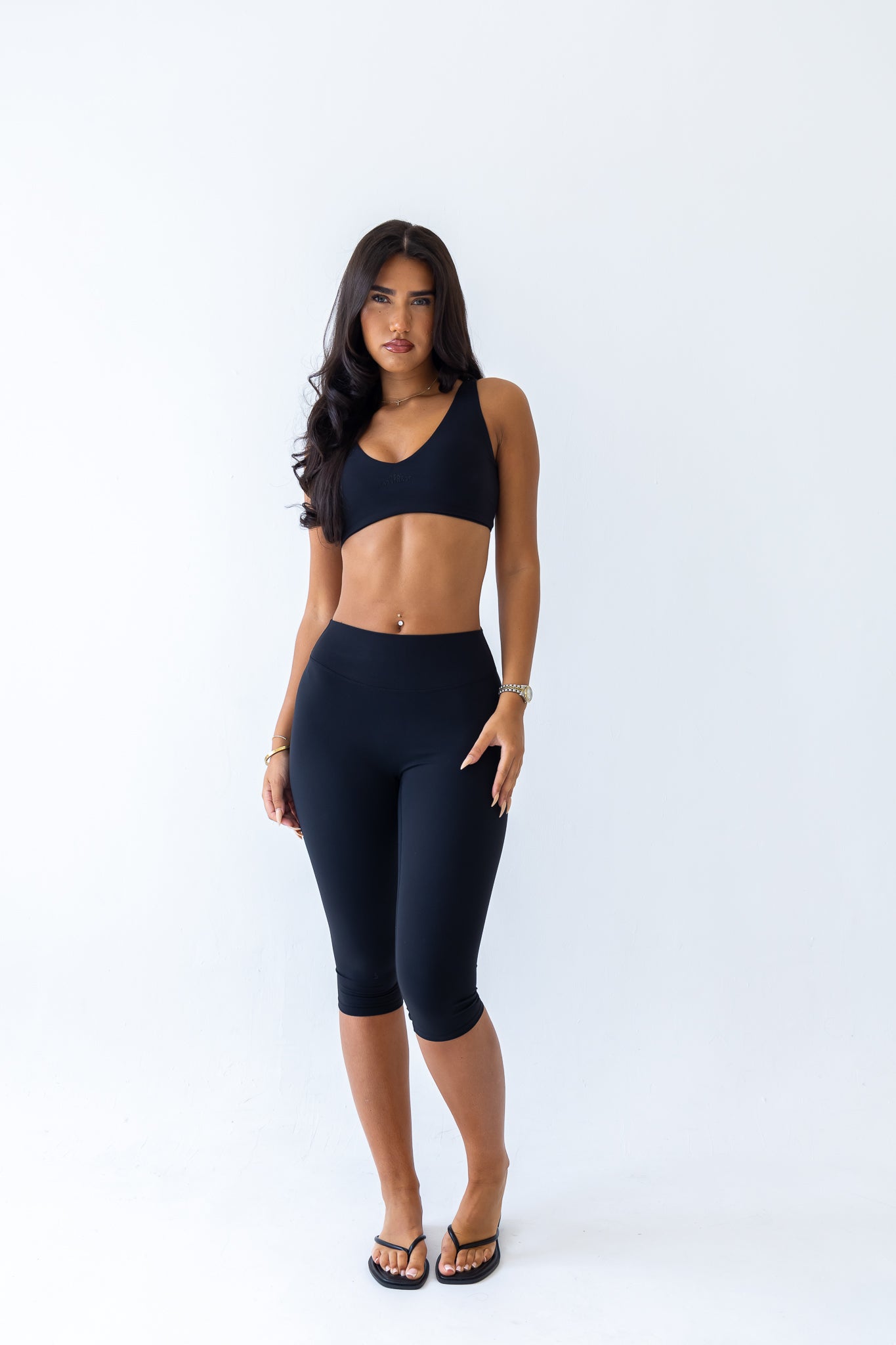 Black Capri Leggings