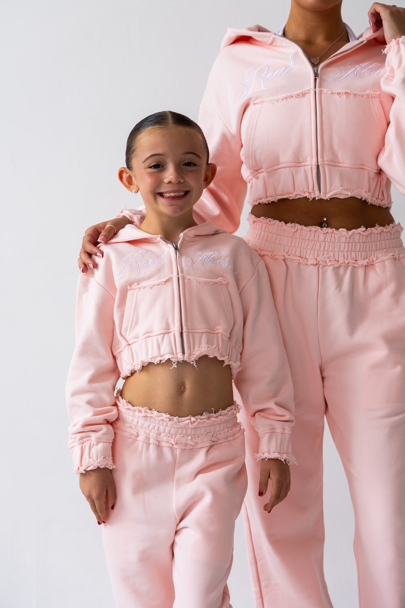 Kids Powder Pink Tracksuit