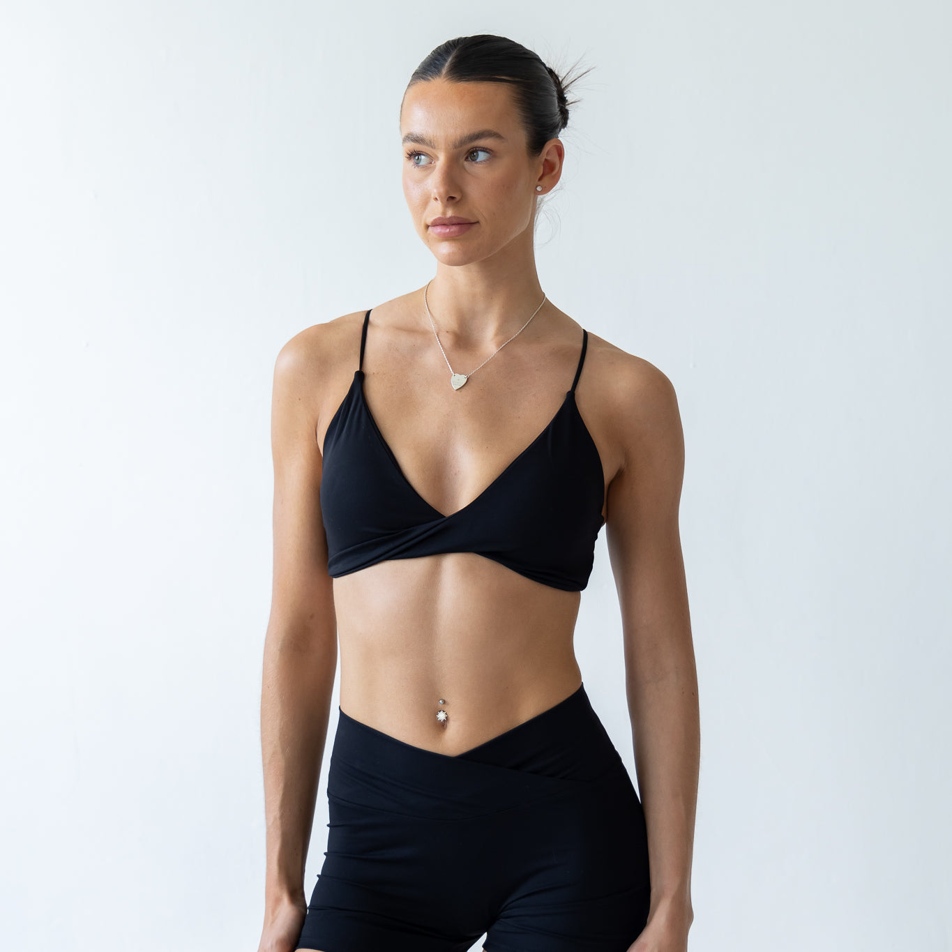 Black Soft Sculpt Sports Bra