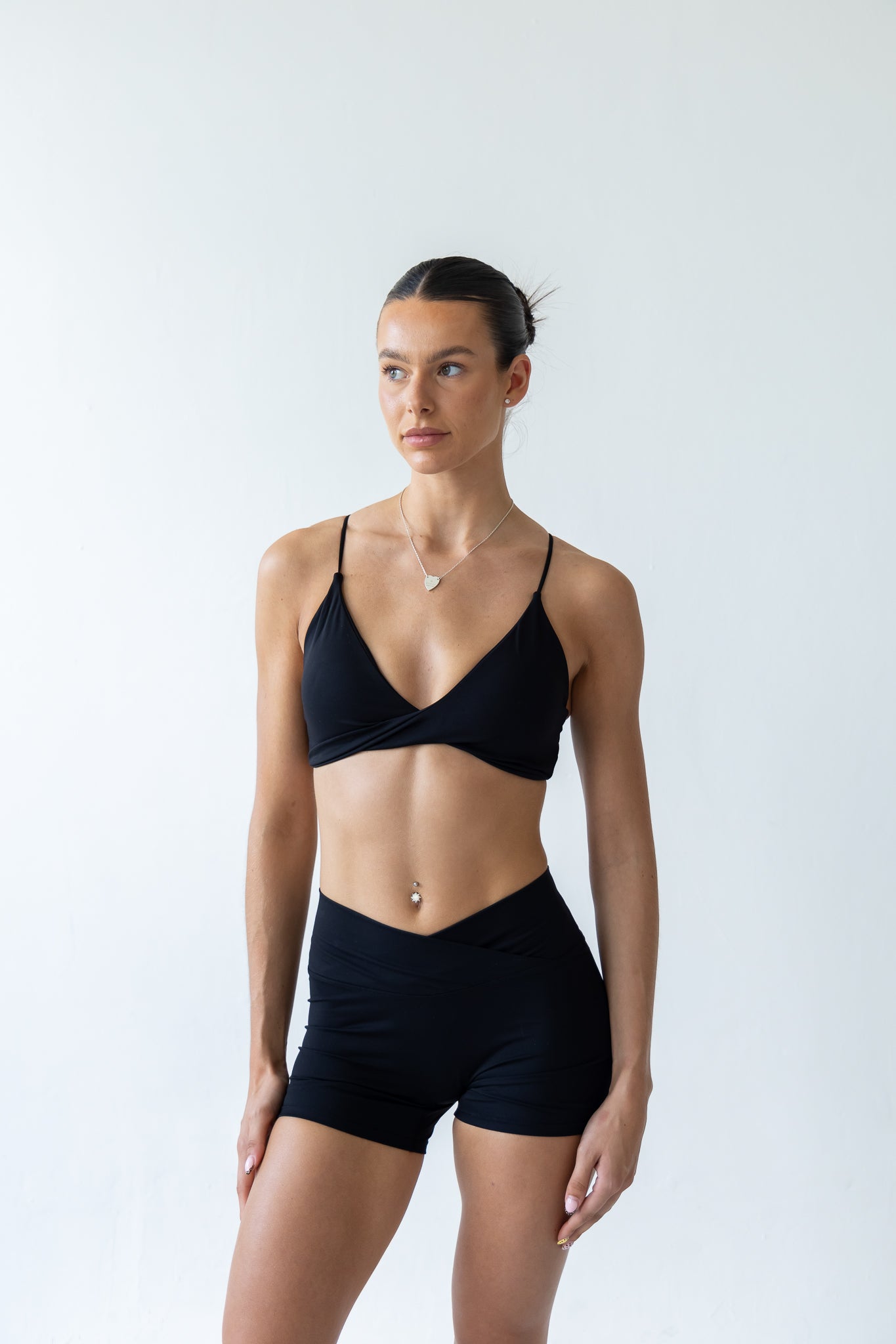 Black Soft Sculpt Sports Bra