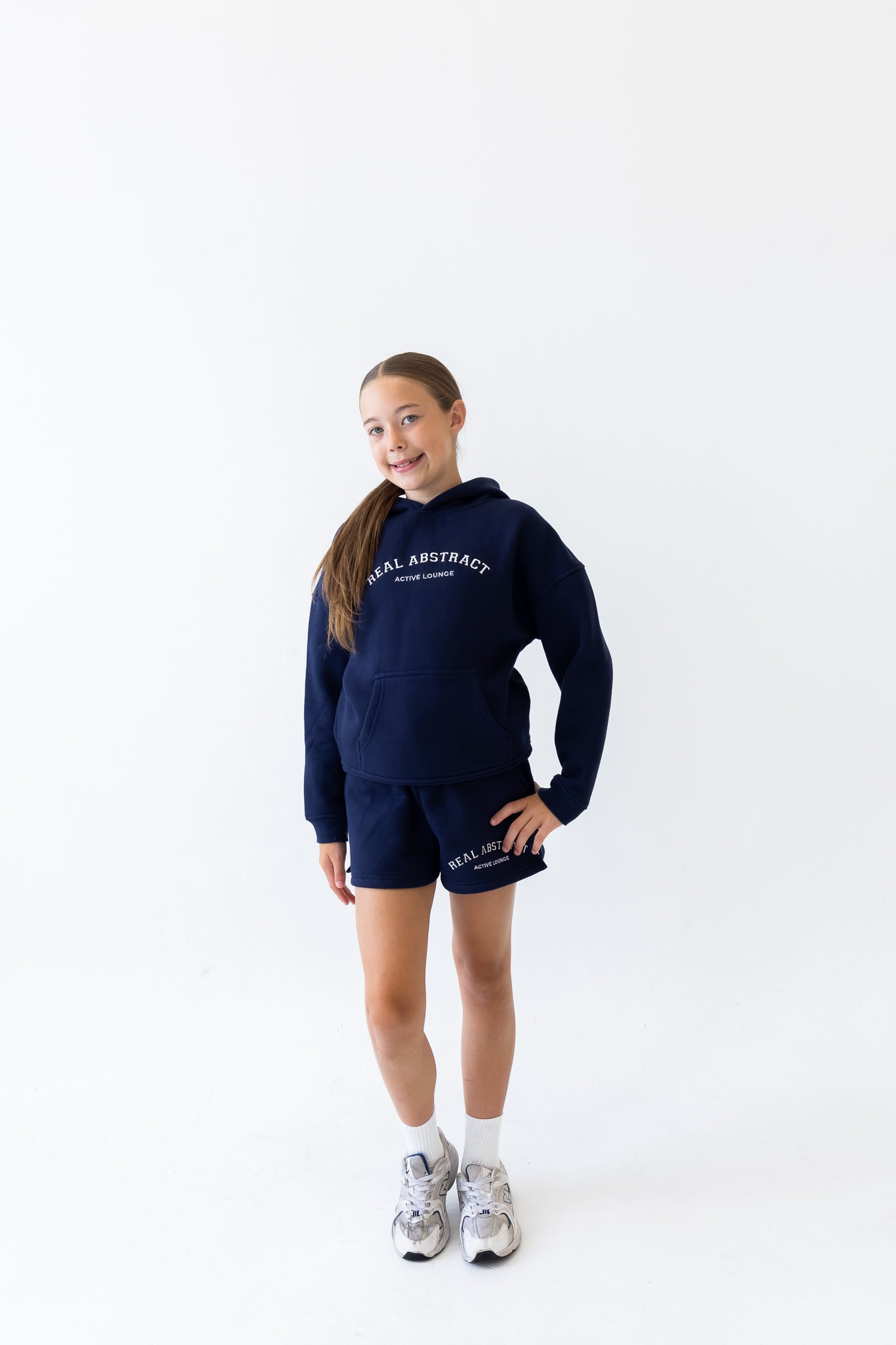 Navy Active Lounge hoodie