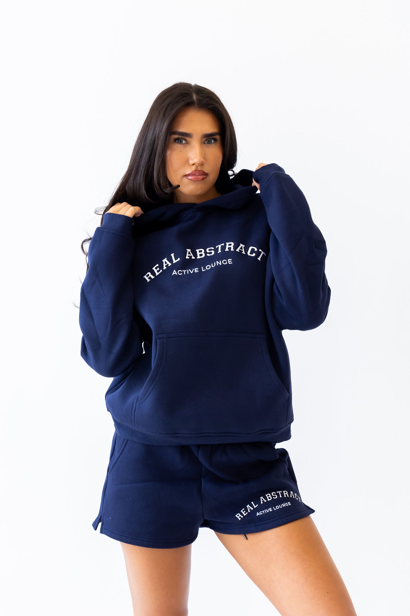 Navy Active Lounge hoodie