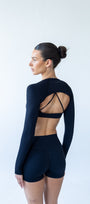 Black Soft Motion Shorts