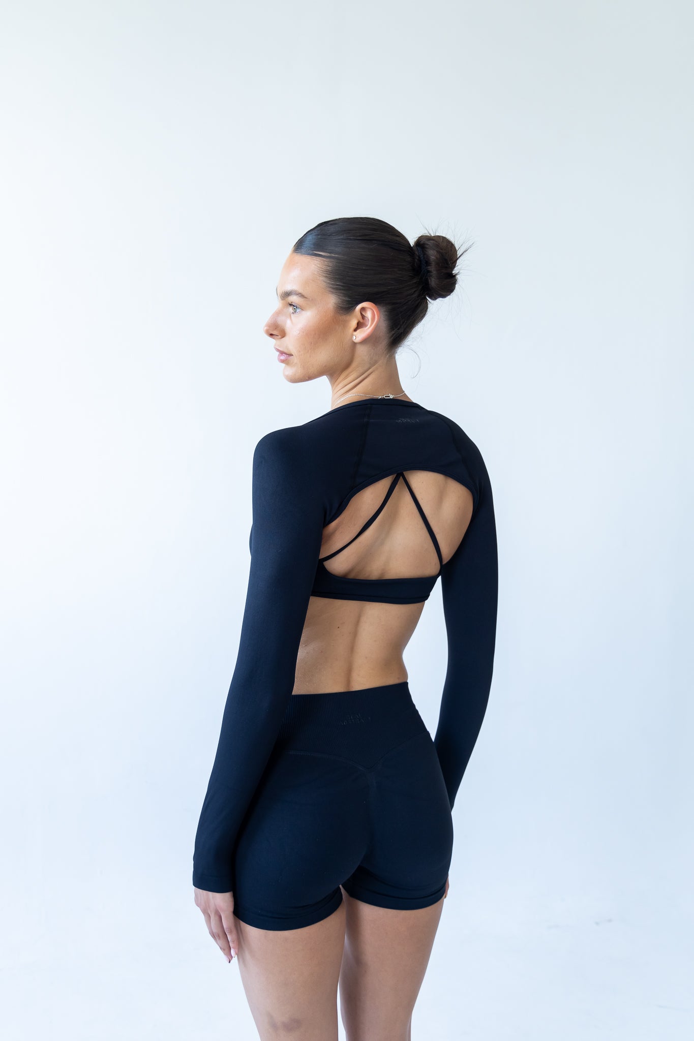 Black Soft Motion Shorts