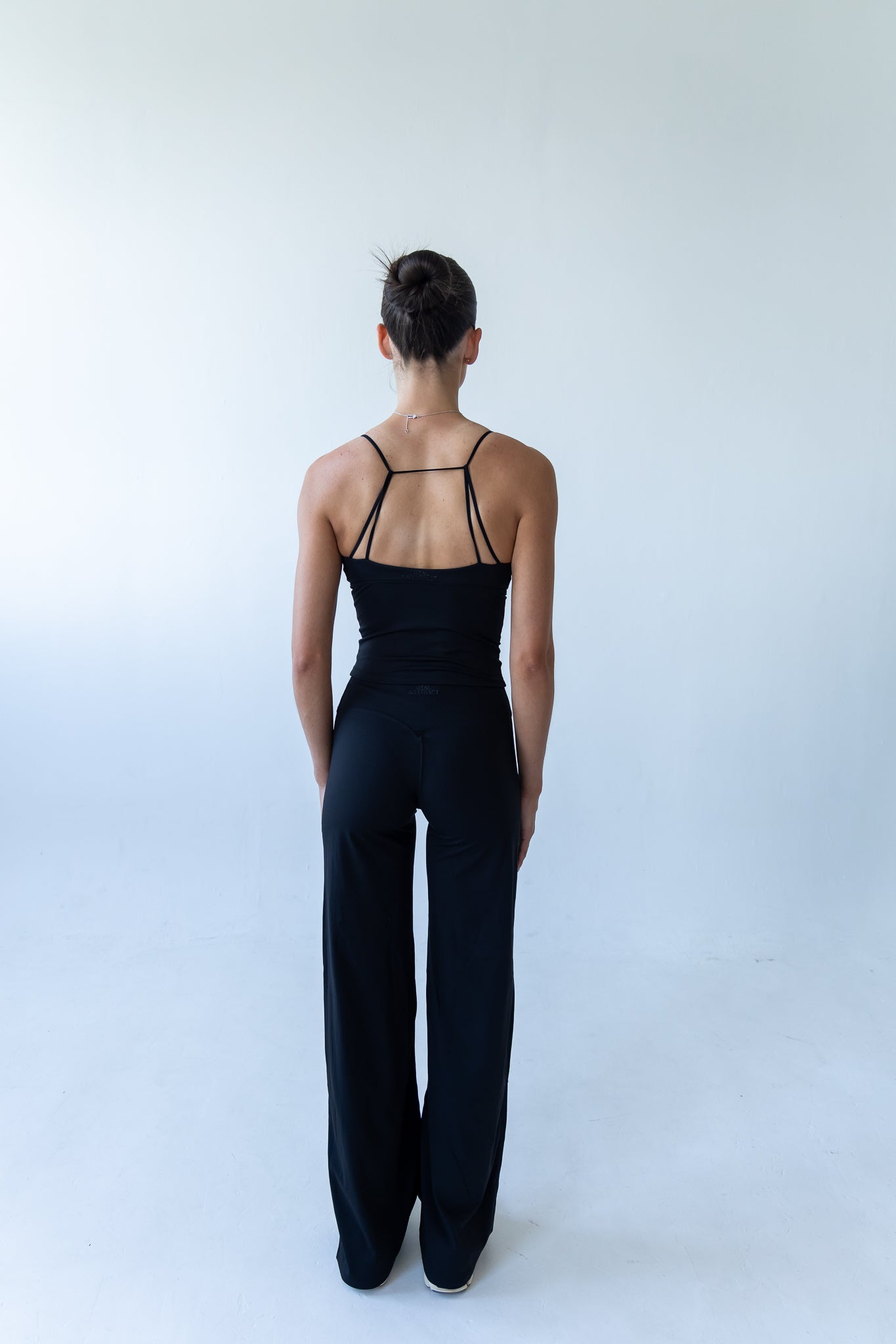 Black Soft Sculpt Straight Leg Trousers