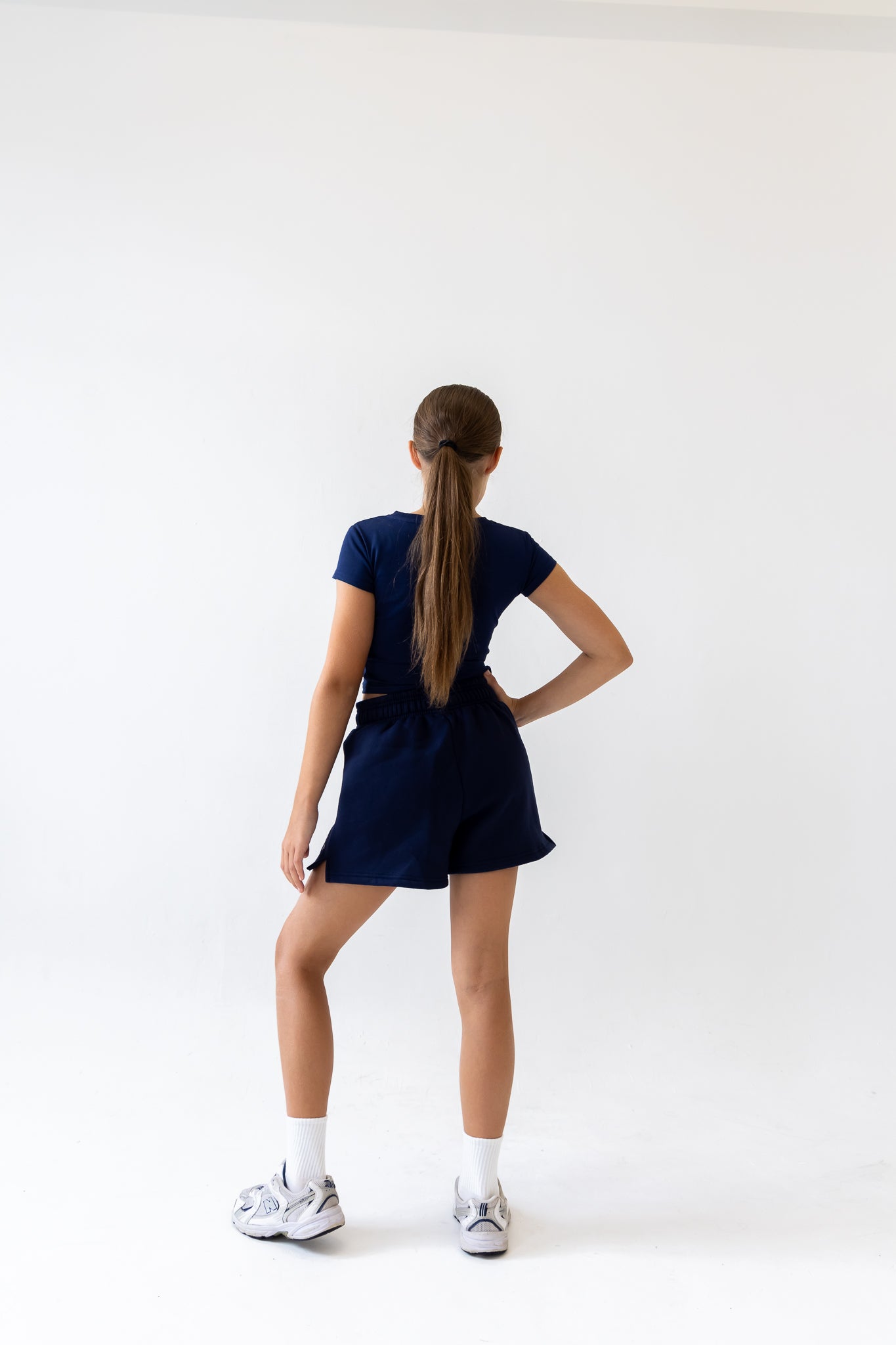 Navy Active Lounge Shorts