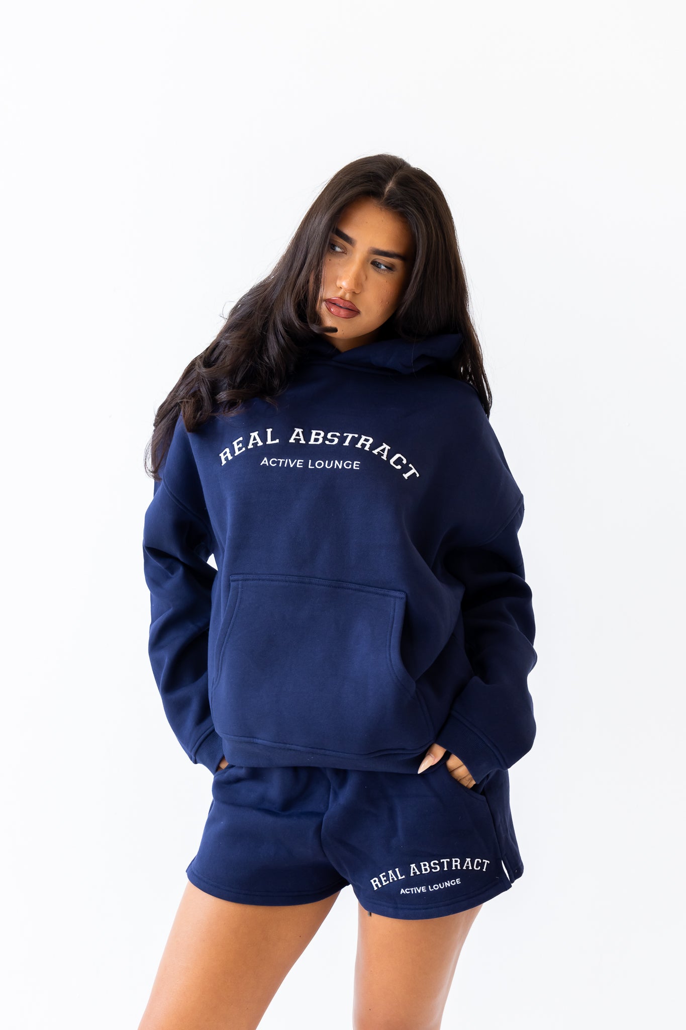 Navy Active Lounge hoodie