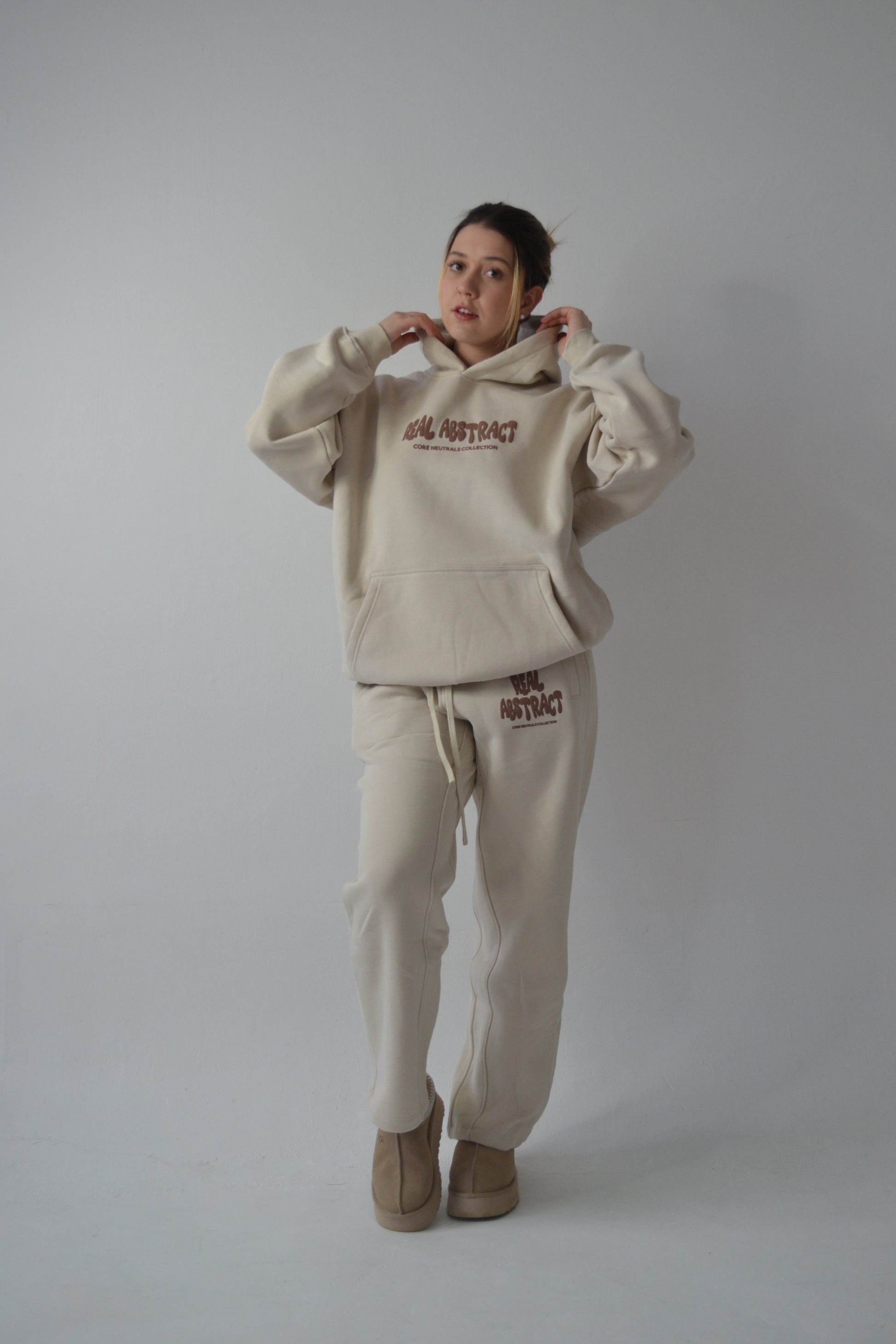 Core neutrals hoodie - Sand