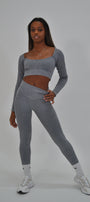 Sculpt Scrunch Bum Leggings - Grey