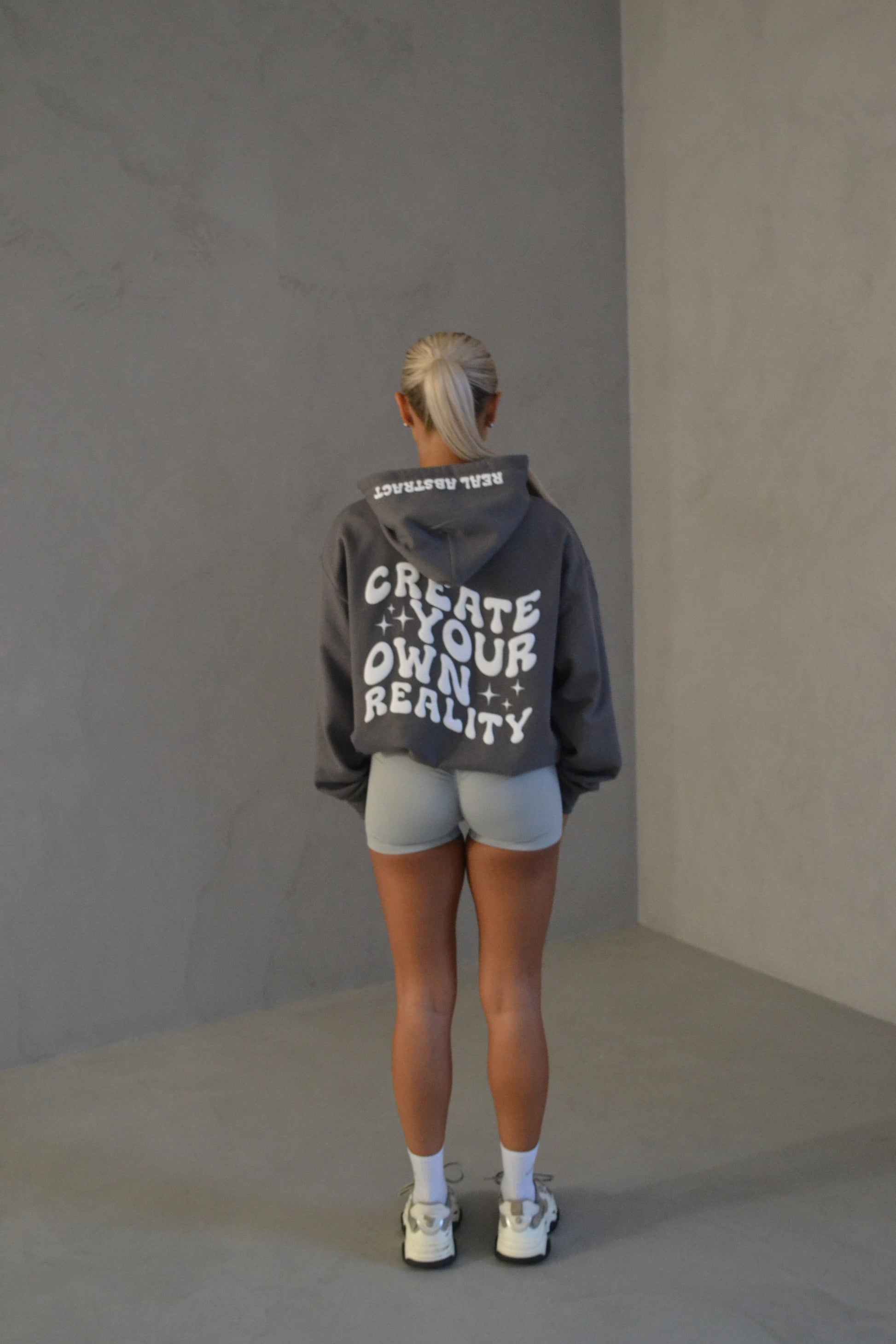 Charcoal Reality Hoodie