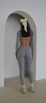 Grey second skin leggings