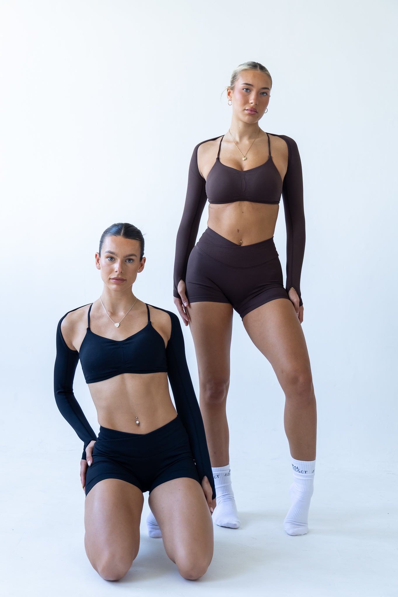 Black Soft Motion Shorts