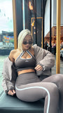 Expresso contrast leggings