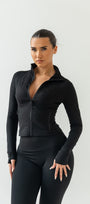 Classic Black Sculpt Jacket
